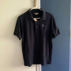 BURBERRY VINTAGE Y2K Mens M Short Sleeve Polo